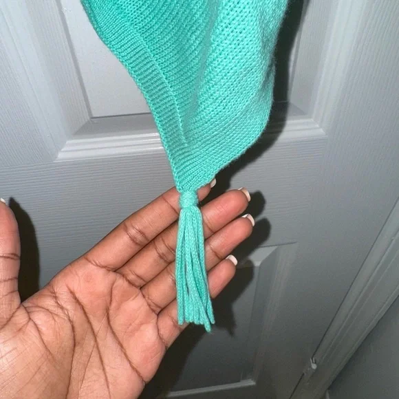 Lilly Pulitzer Colorblock Tassel One Size Sweater! - Picture 4 of 5